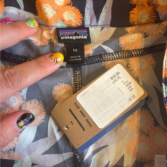 NWT Patagonia Board Shorts Women's Size 14 - Picture 7 of 8